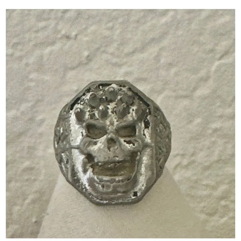 Vintage Skull Ring Gothic vintage skull